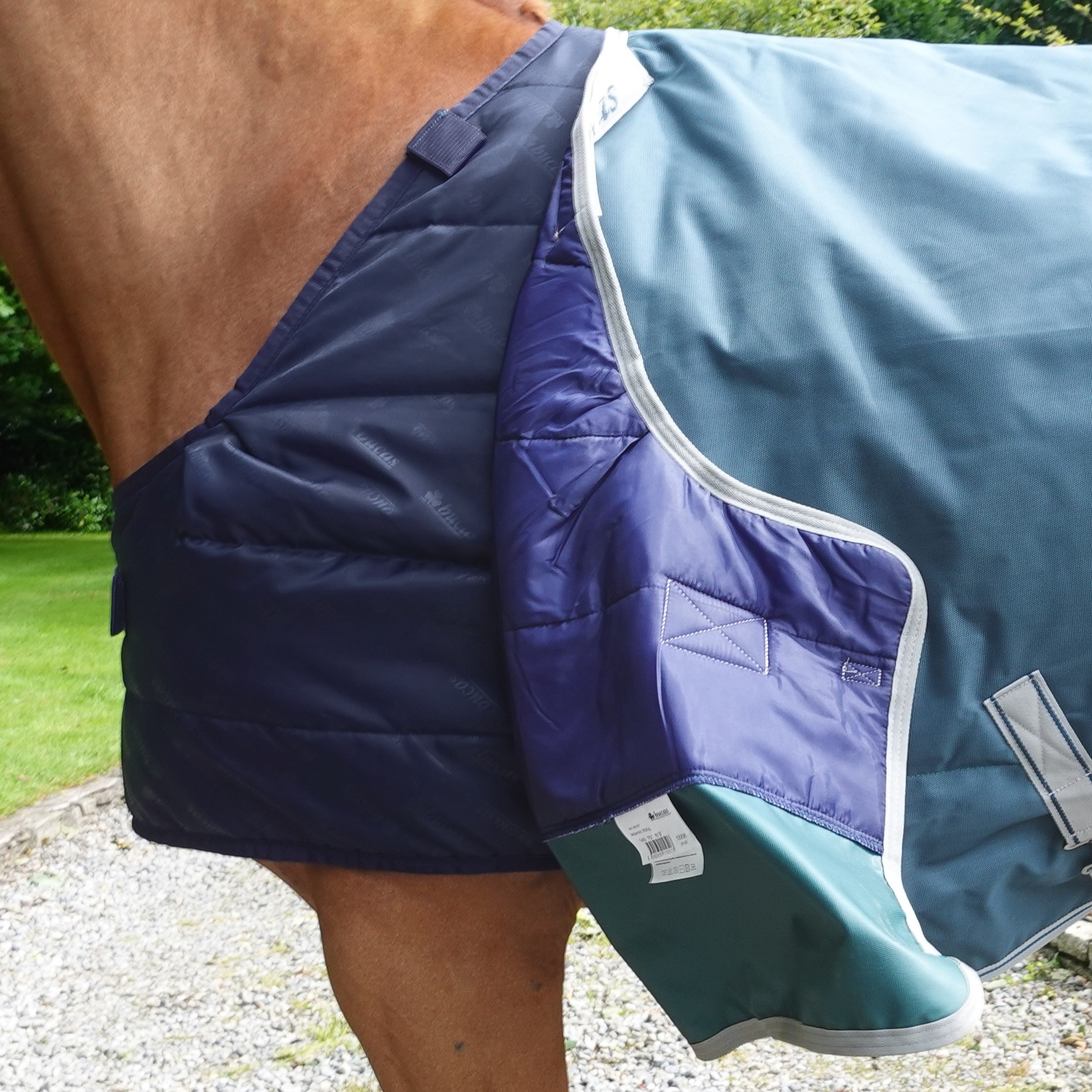 Bucas Unterdecke Liner 100g 135cm Navy für Pferde | STRÖH