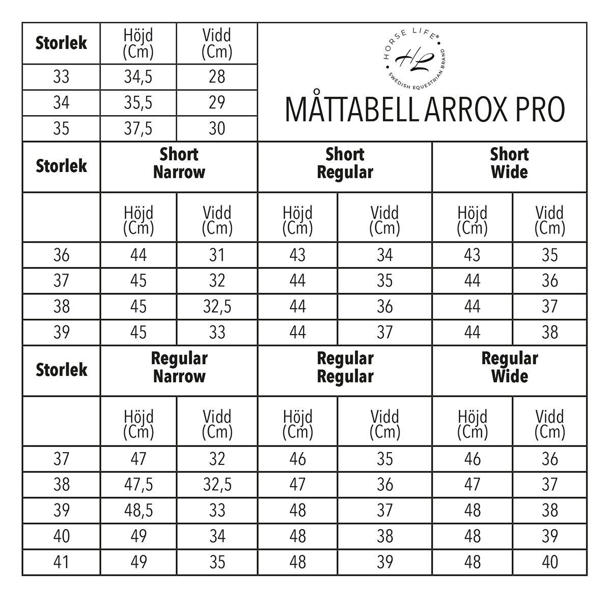 Ridstövel Arrox Pro