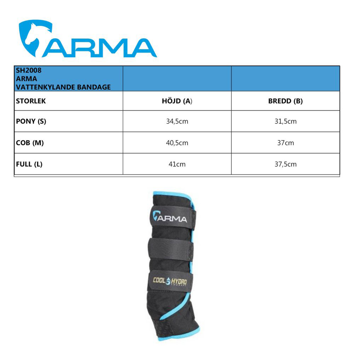 Kylbandage ARMA Cool Hydro