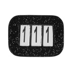Nummerhållare Glitter