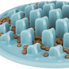 Slow Feed fodermatta 35 cm blå