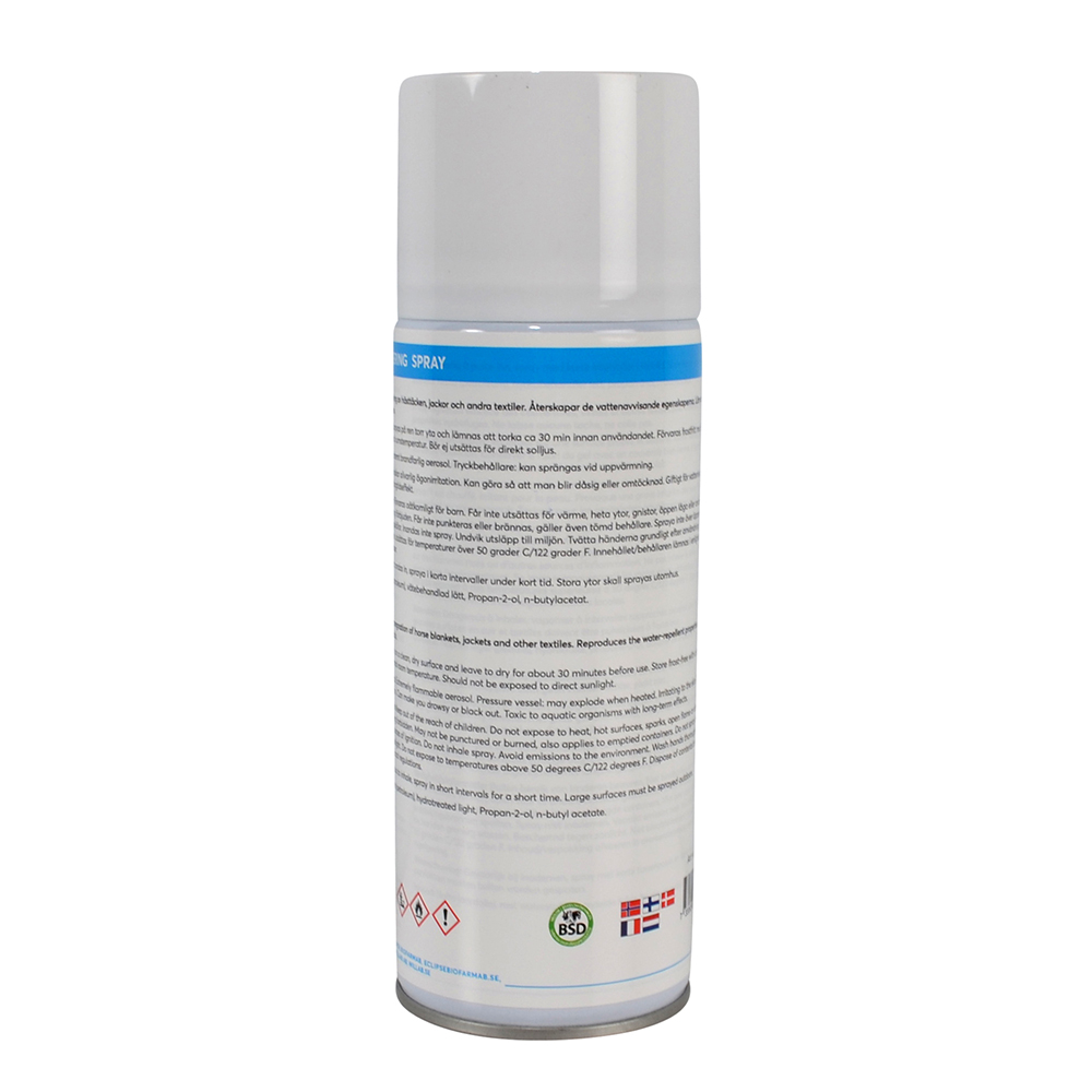 Imprægneringsspray til hestedækken