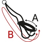 ANTITRÆKKESELE EASY WALKER Antitrækkesele Easy Walker L Sort