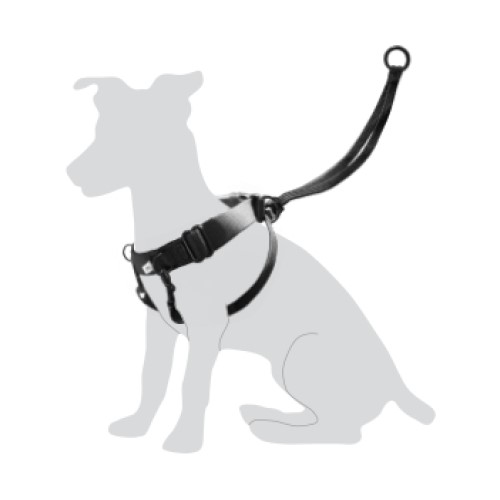 ANTITRÆKKESELE EASY WALKER Antitrækkesele Easy Walker L Sort