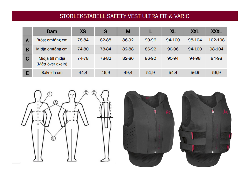 Säkerhetsväst Unisex