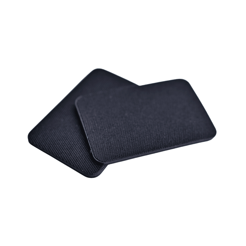 Fästlapp Hjälm 2-pack svart