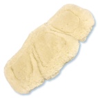 Lamskinnsfoder till gjord Equi-Soft Vit