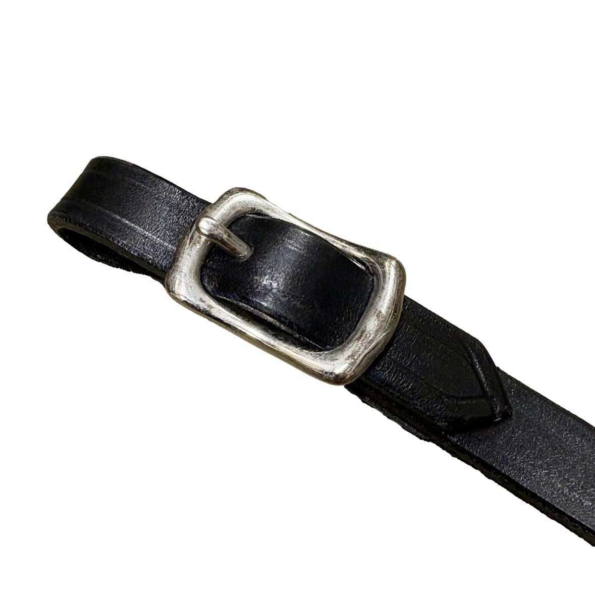 Gummitøjle med læderrem