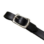 Gummitøjle med læderrem