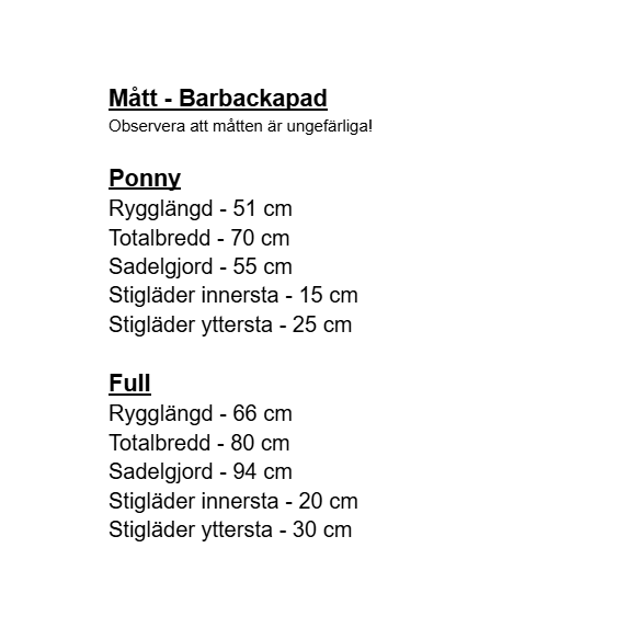 BARBACKAPAD DENTON Full