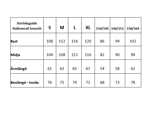Stalloverall Smooth Softshell Jr
