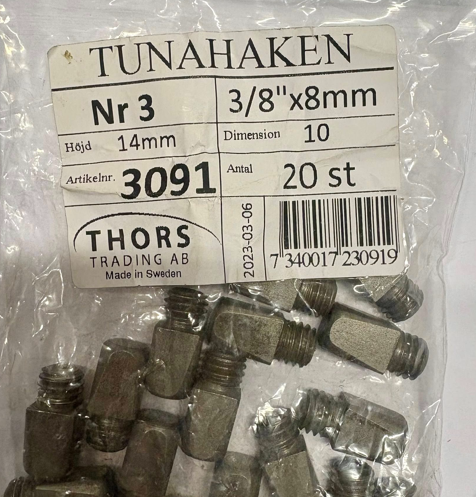 Gräsbrodd nr 3 20-pack 38