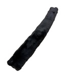 PELSTUNNEL FORTØJ/MARTINGAL Pelstunnel Fortøj/Martingale One Size Sort-Black