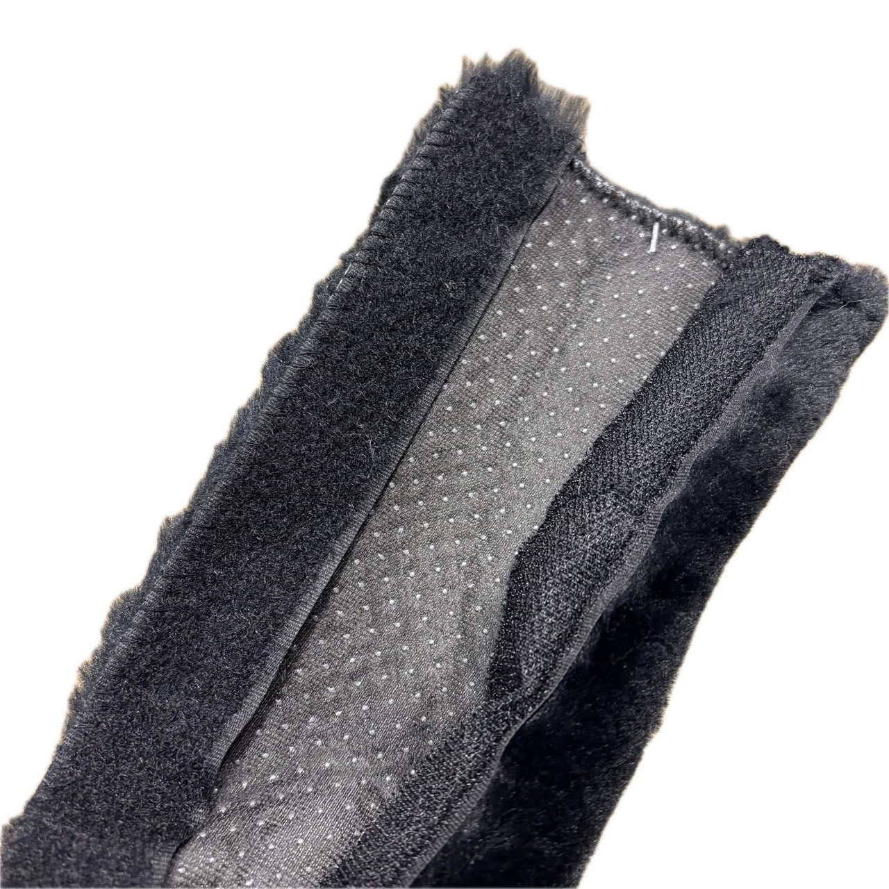 PELSTUNNEL FORTØJ/MARTINGAL Pelstunnel Fortøj/Martingale One Size Sort-Black