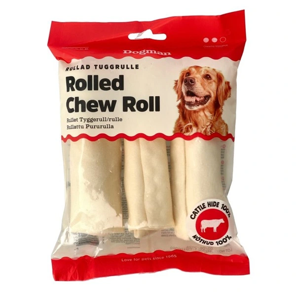 Tuggrulle rullad vit S 3-pack