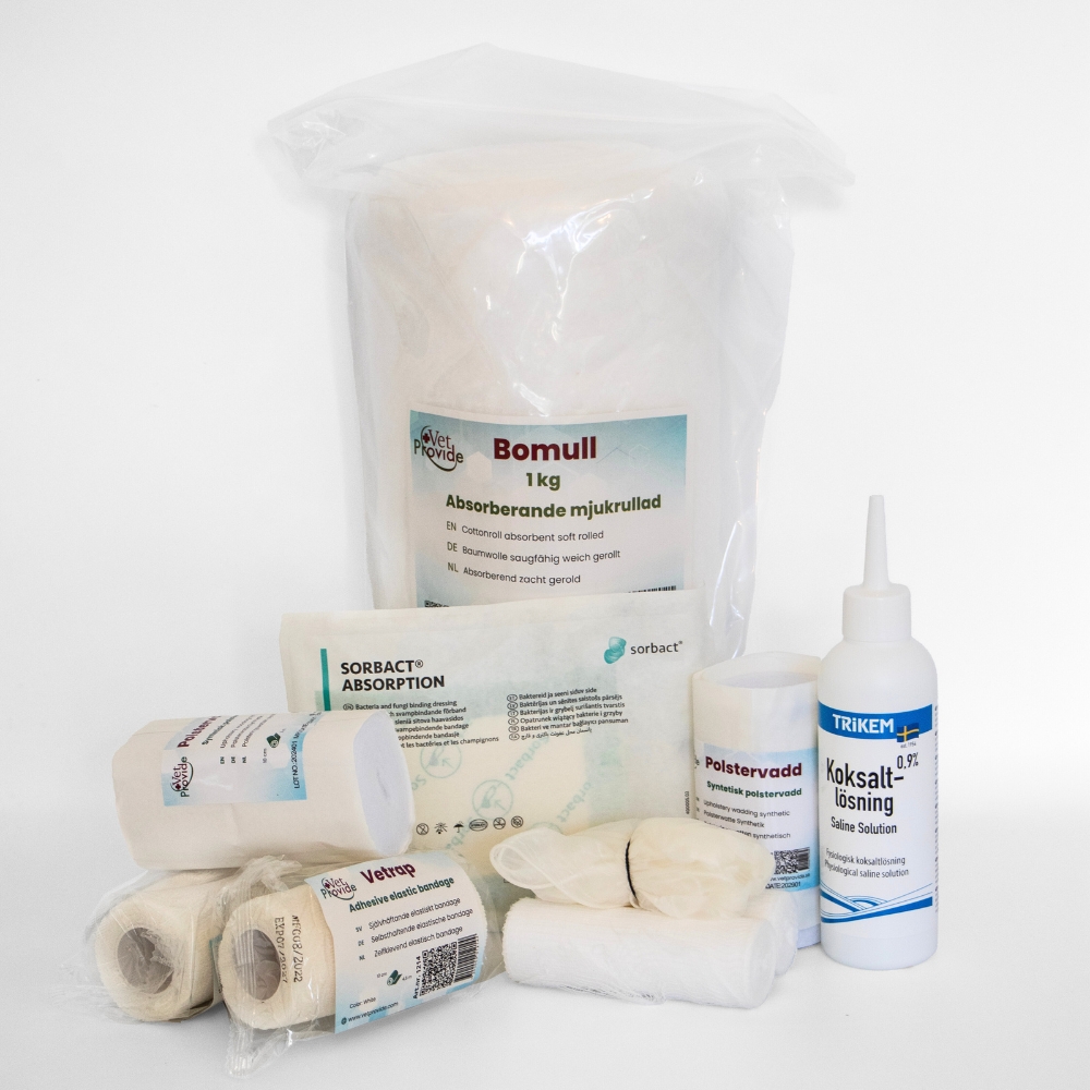 Sårbandagerings kit
