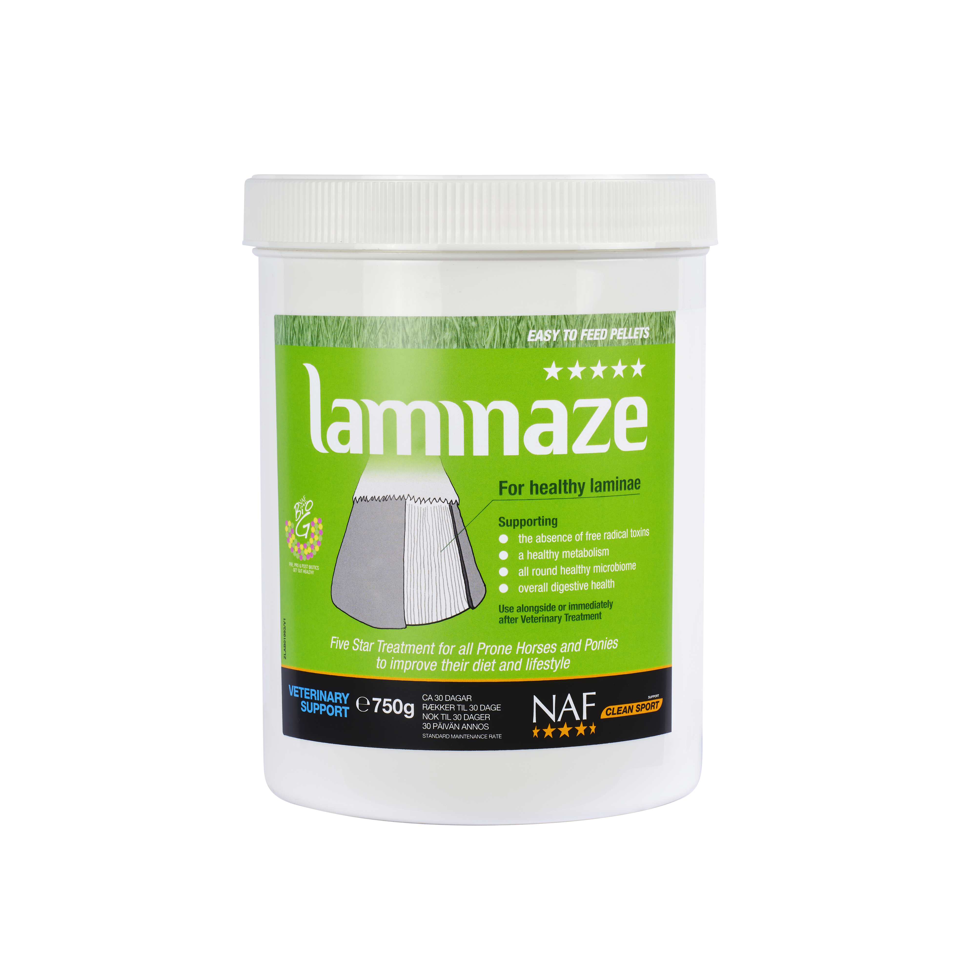 Laminaze Pellets NAF 750 g
