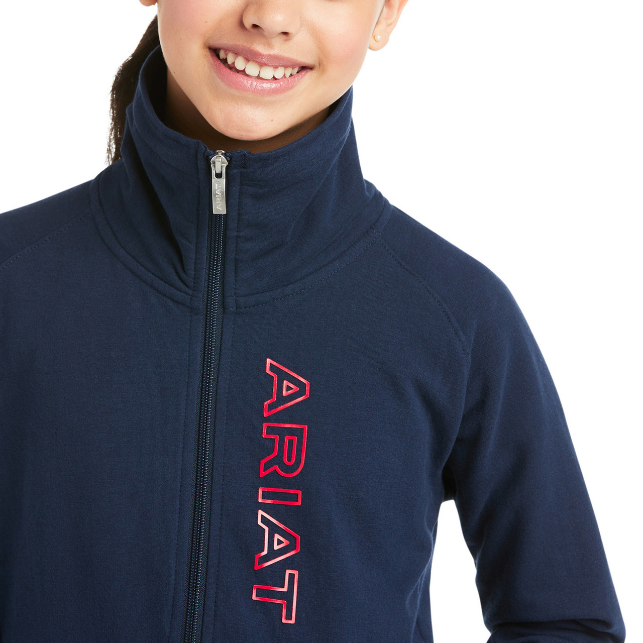 SWEATSHIRT TEAM LOGO JUNIOR ARIAT Sweatshirt Team Logo Junior Ariat Jr/S Navy