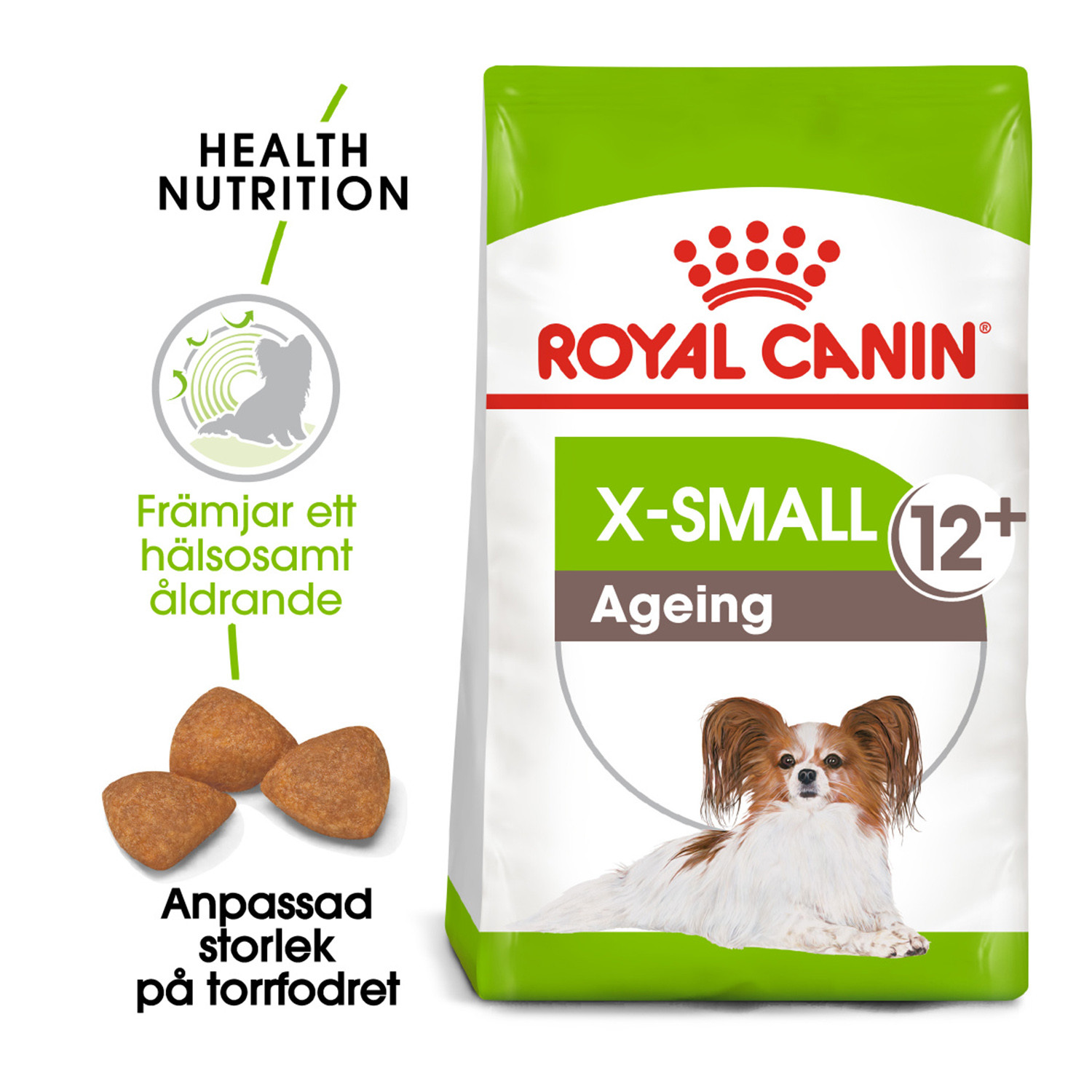 X-small ageing 12+ royal canin, 1,5 kg
