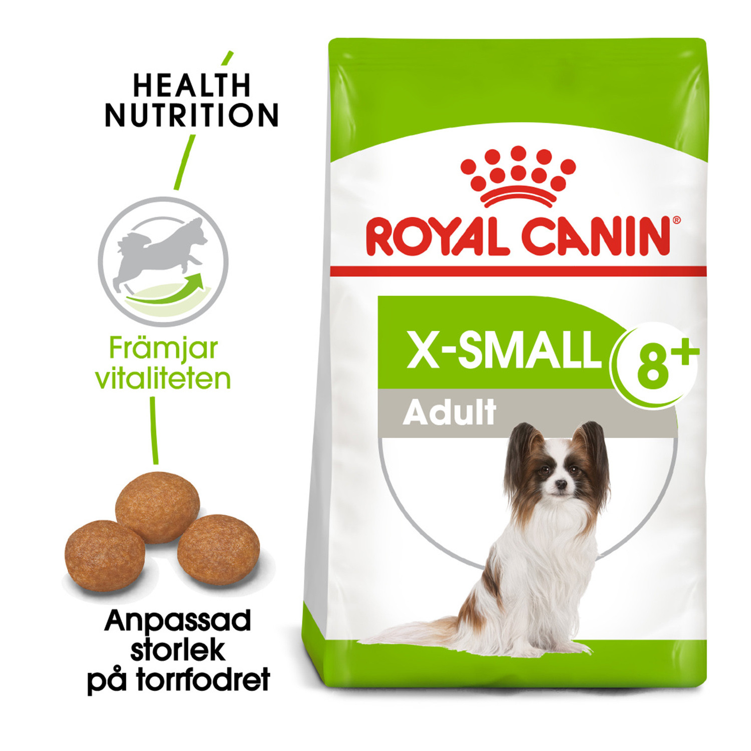 X-small adult +8 royal canin 3 kg