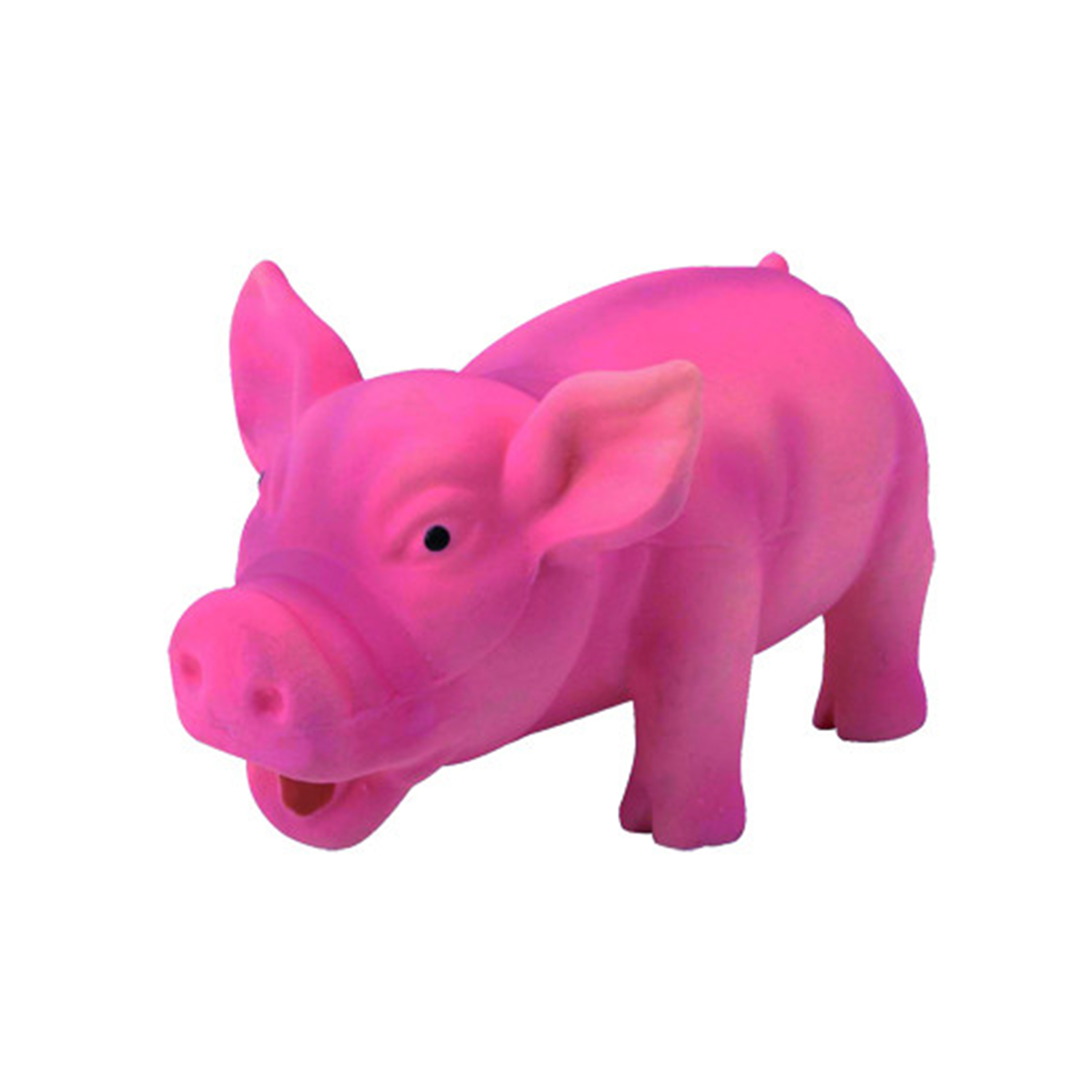 Hundlegetøj lyserød gris
