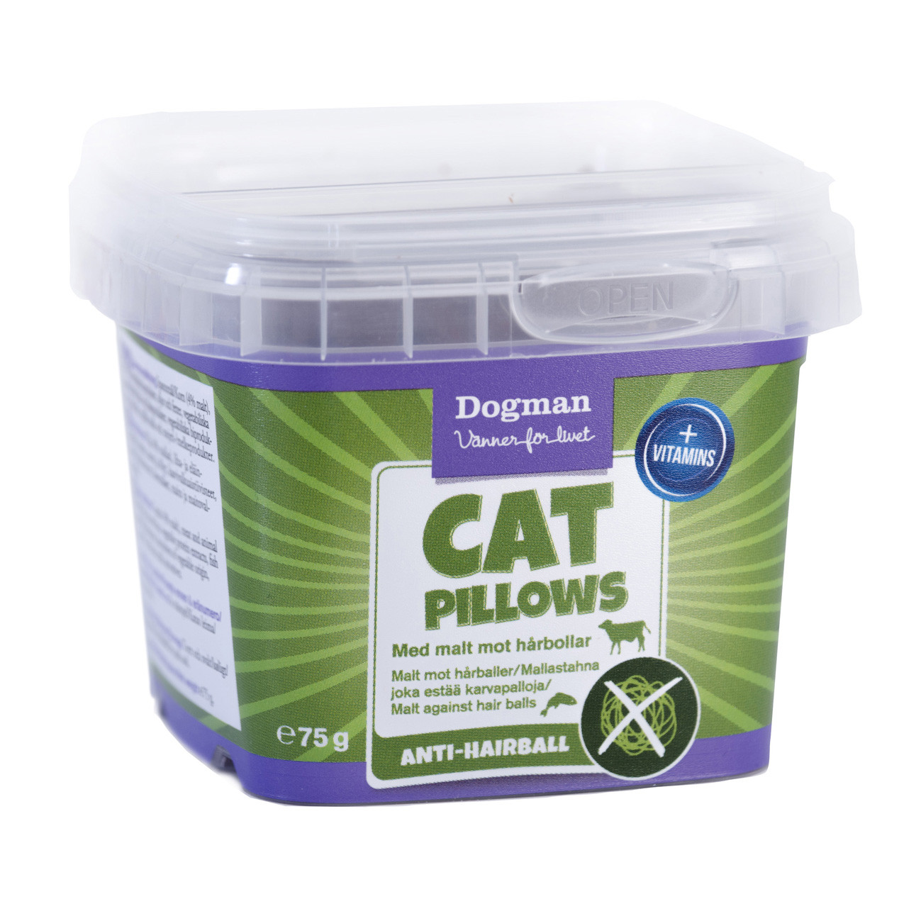 Cat pillows anti hårboll 75gr